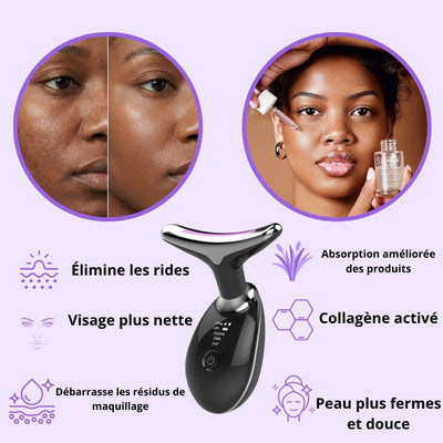 SCULPTEUR FACIAL LED 7- en- 1